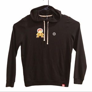 Marine Layer Black Hoodie with Graphic